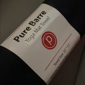 NWT Pure Barre Yoga mat Towel